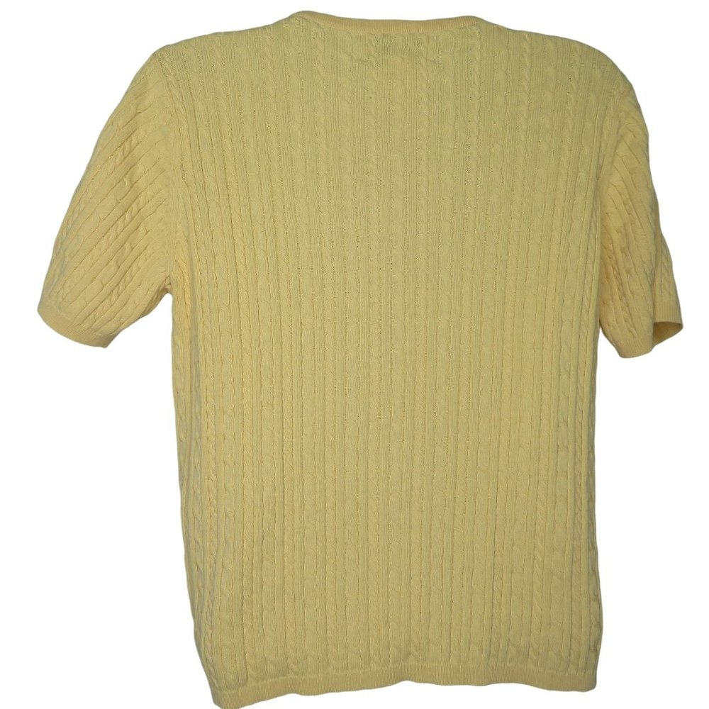 Vintage Pendleton Cable Knit Pullover Sweater S Y… - image 5